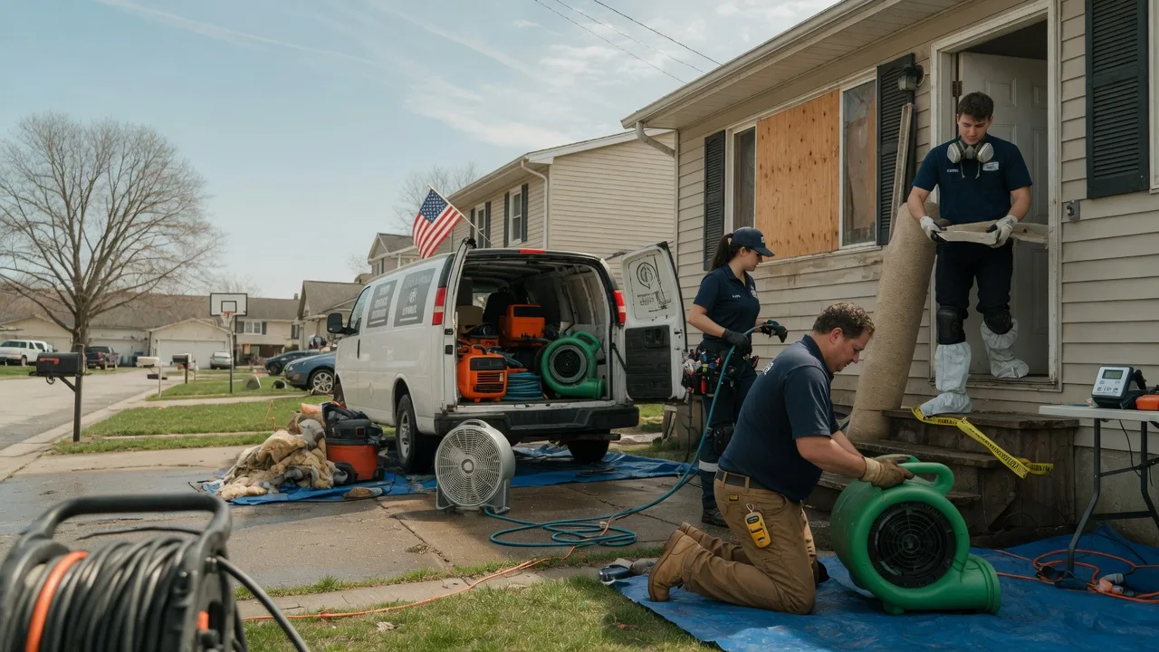 Water Damage Restoration in Emblem, WY near me